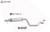 OPEL 5852444 Middle Silencer